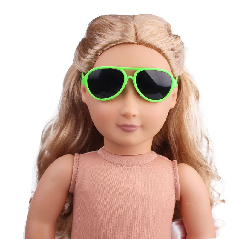 18-inch American girl doll clothes and American Girl doll glasses accessories are selling well in foreign trade Specification drawing