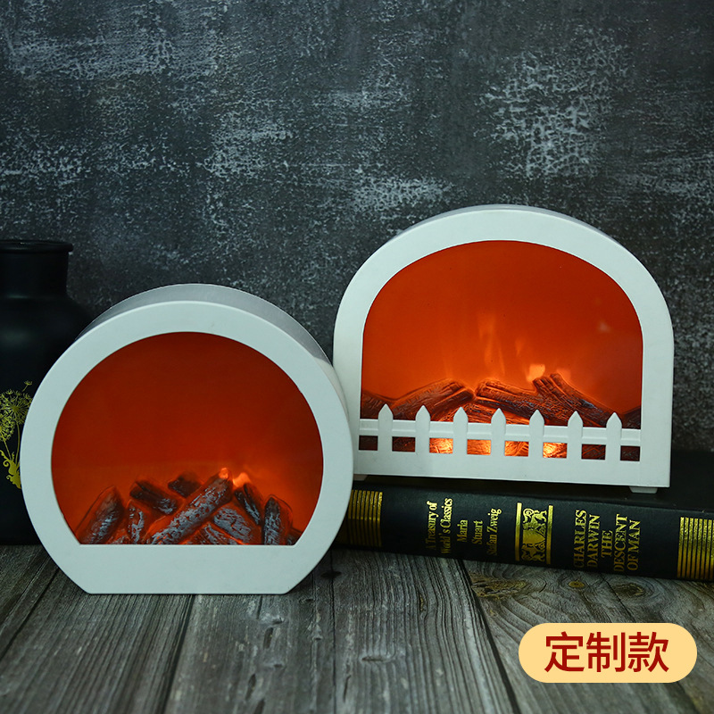 وقد ابتكرت مصابيح الفحم في مواقد، وأززت منازل جديدة على الطراز الأوروبي Specification image
