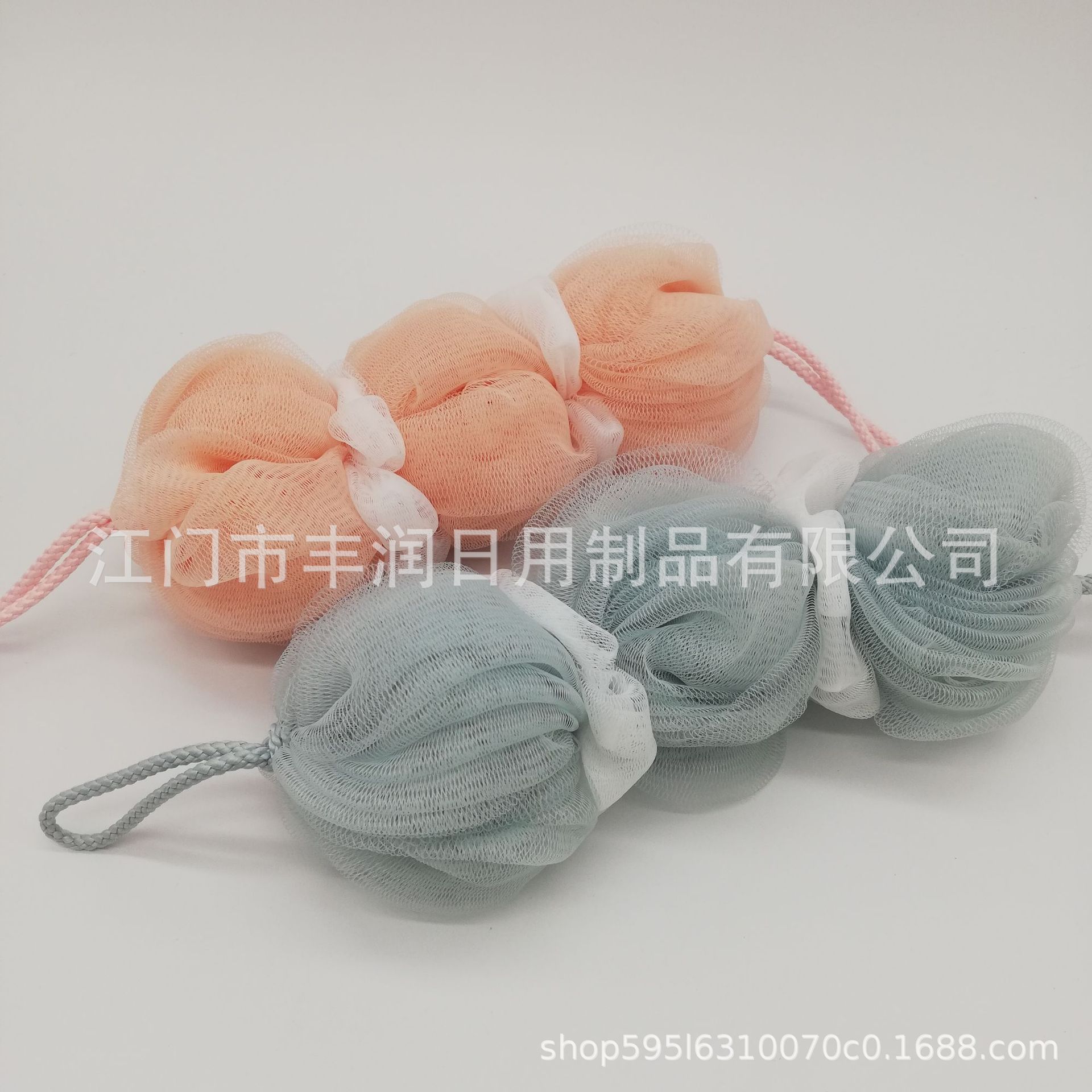 Source factory's colorful bath flower lantern ball bath strips, soft bathing and scrubbing tools for both men and women, bath products