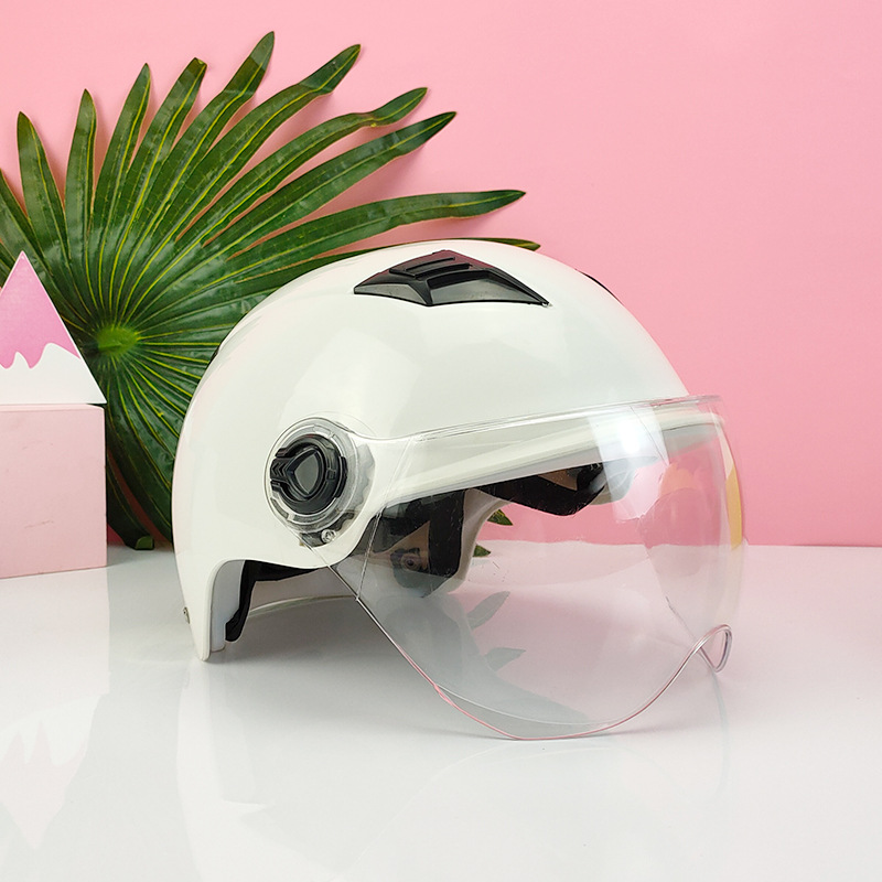 Four-season Harley-Davidson helmets, men's and women's electric bike helmets, electric bike summer helmets, autumn and winter helmets, bicycle safety helmets details Picture