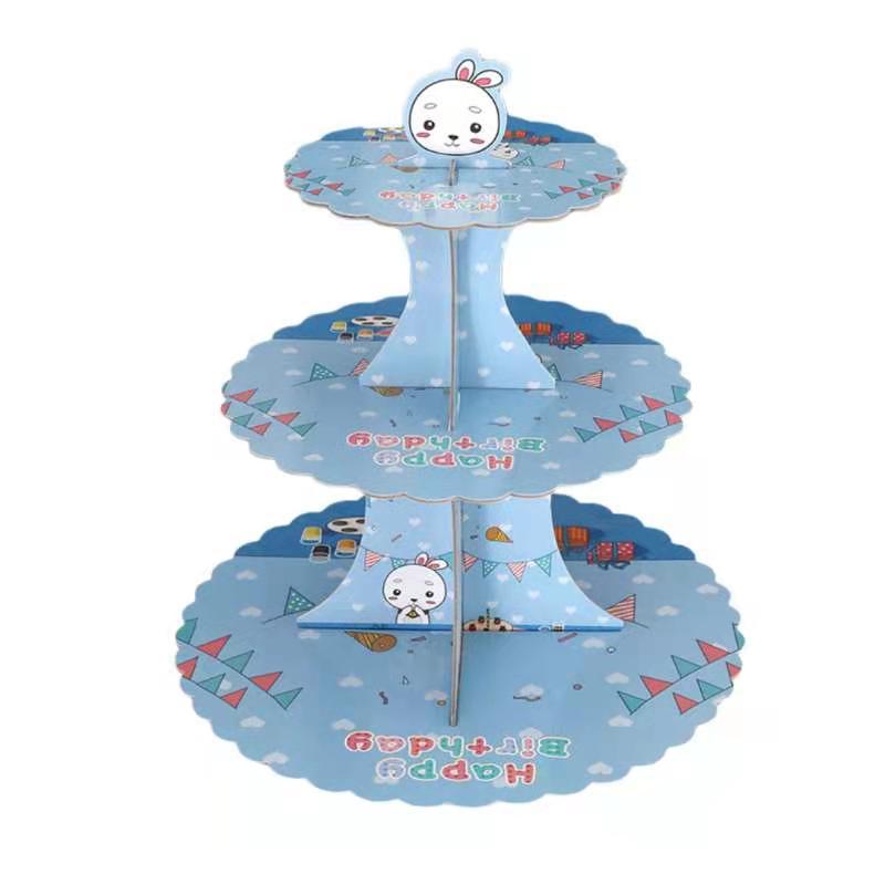 玩具/点心架/蛋糕架白底实物图