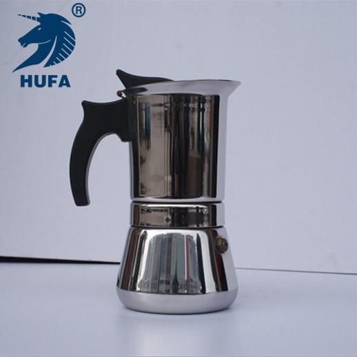 Factory direct supply of hand-held stainless steel coffee POTS, stainless steel thermos flasks, household hand-brewed coffee POTS, Mocha POTS wholesale