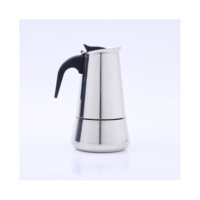Factory direct supply of hand-held stainless steel coffee POTS, stainless steel thermos flasks, household hand-brewed coffee POTS, Mocha POTS wholesale Application Scenario