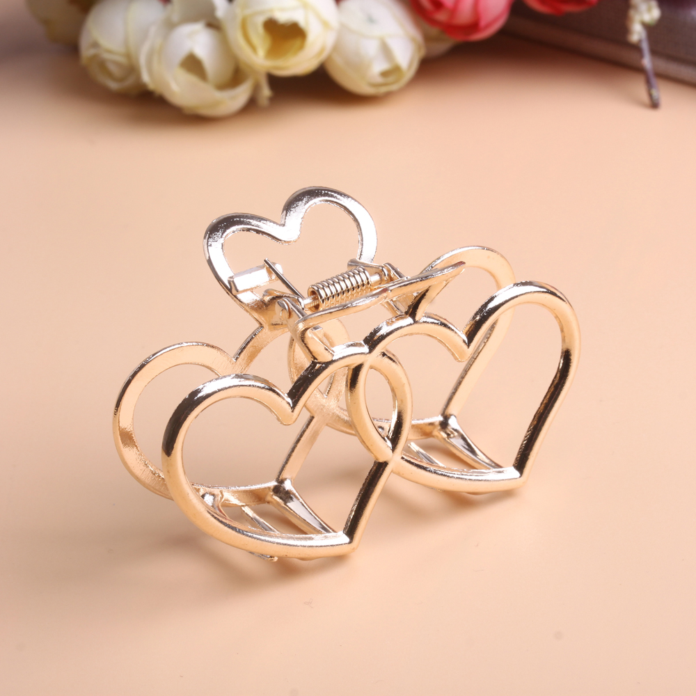 6-yuan store accessories: Metal matte brushed color preservation, shark hairpin, large volume, large hairpin, back of the head details Picture