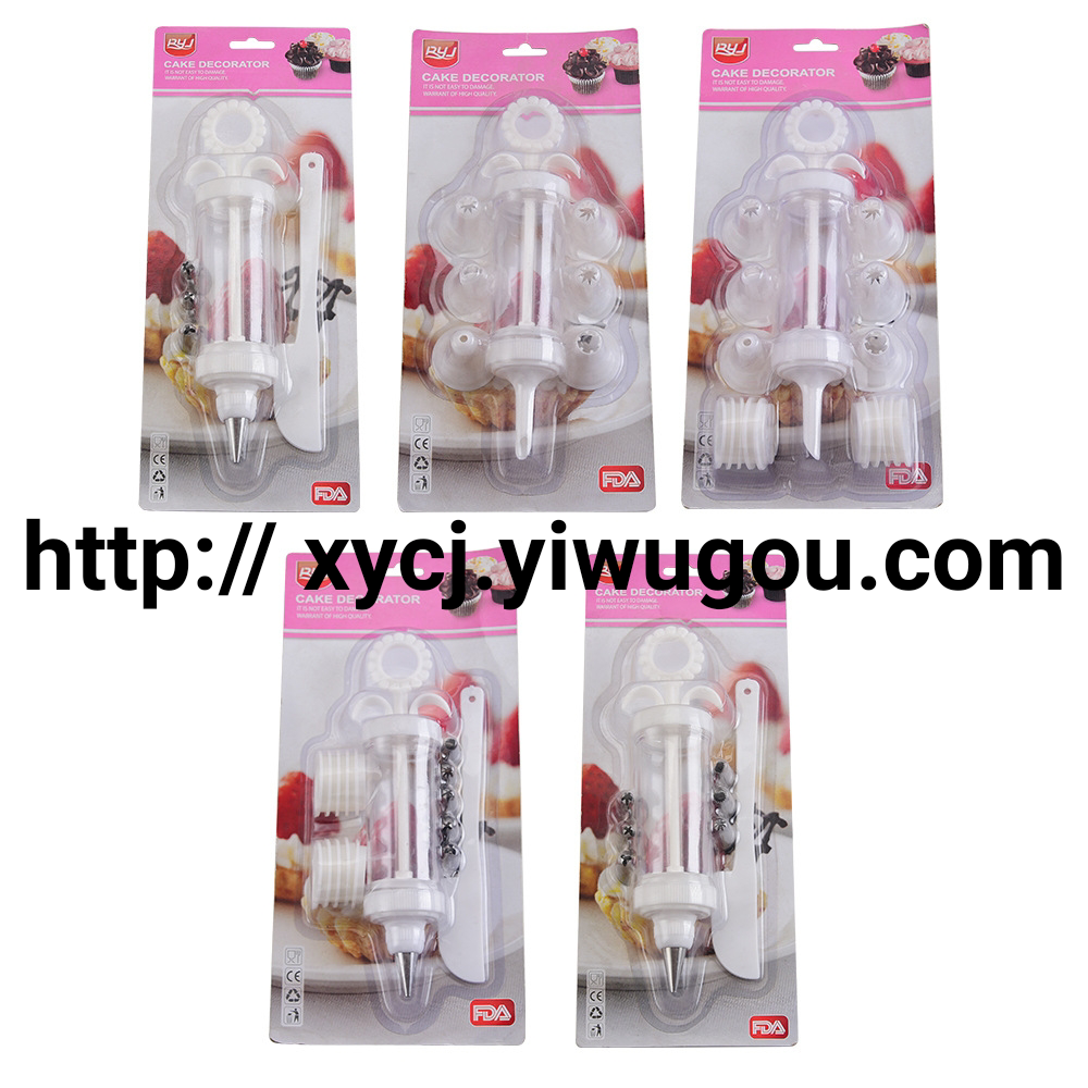 Cream piping machine, home cookie mold gun, baking set details Picture