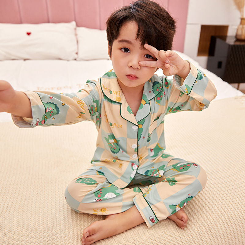 童家居服实物图