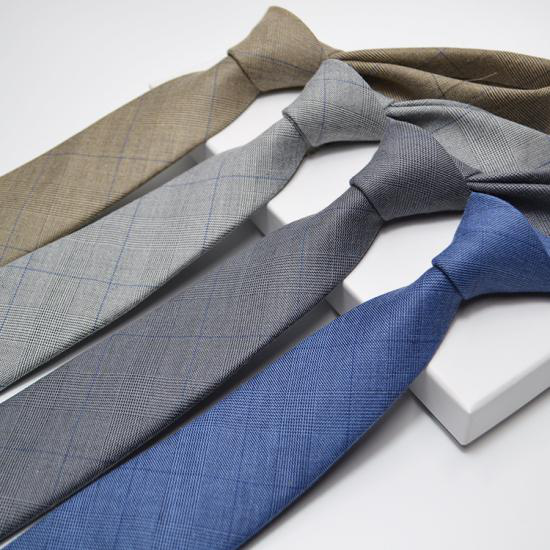 7CM new style men's business casual hand-tied tie, professional shirt tie