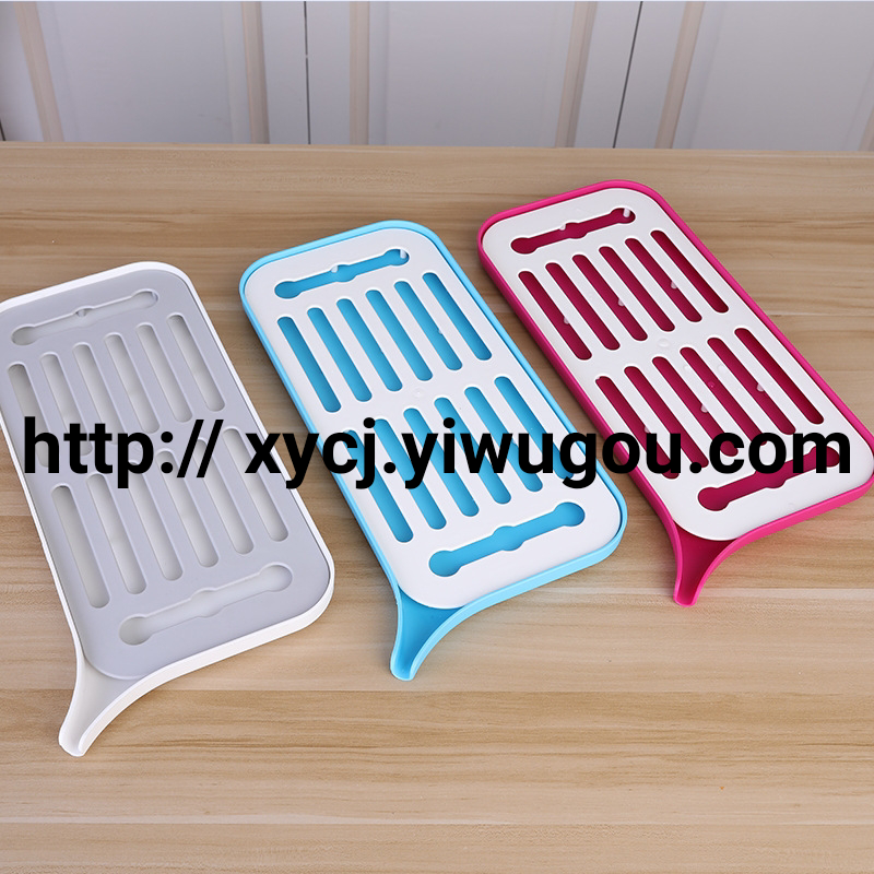 Creativo calado multiuso drenaje plato cocina taza plato cuenco soporte de asfalto Specification image