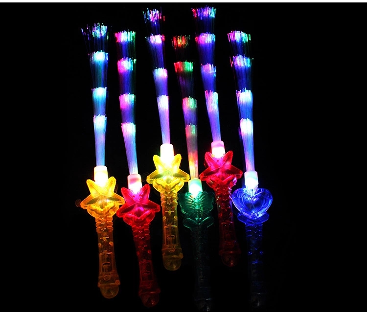 Factory direct sales of flash optical fiber rods, light-emitting optical fiber rods, electronic fluorescent rods, LED optical fiber rods, concert optical fiber rods details Picture