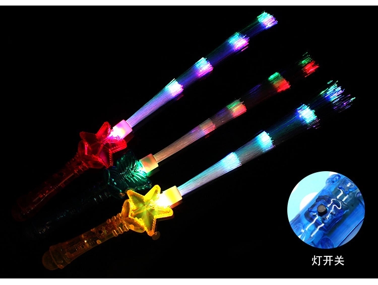 Factory direct sales of flash optical fiber rods, light-emitting optical fiber rods, electronic fluorescent rods, LED optical fiber rods, concert optical fiber rods Specification drawing