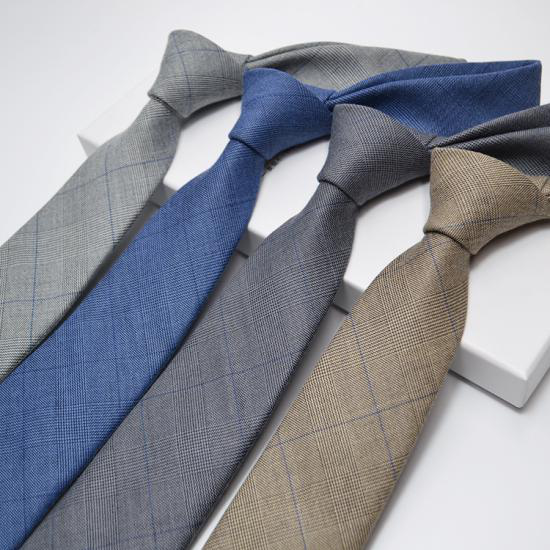 7CM new style men's business casual hand-tied tie, professional shirt tie Specification image