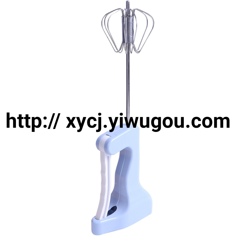 New semi-automatic egg beater, hand-press rotary manual batter mixer Application Scenario
