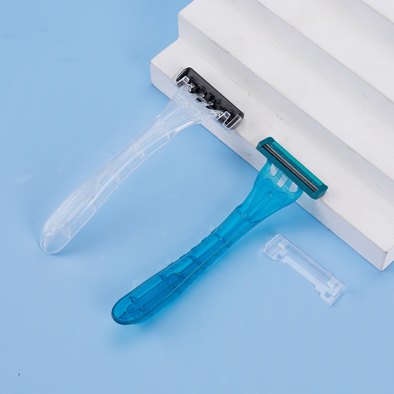 Hotel supplies disposable razor sets, travel portable manual razors, household razors Item Picture