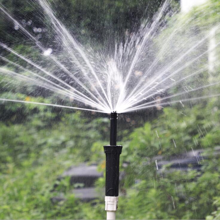 4-point internal thread 360-degree, 180-degree and 90-degree ray buried nozzle full figure