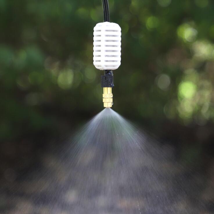 Adjustable copper atomizing nozzles, brass nozzles, quick-disassembly nozzles for greenhouse hanging sprinkler irrigation equipment details Picture