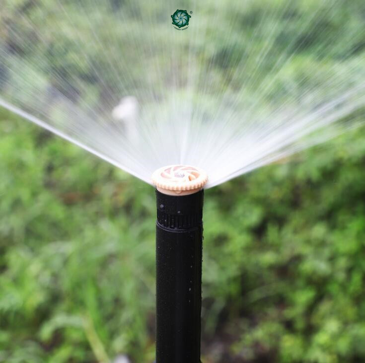 Underground scattering sprinkler, garden and horticultural irrigation sprinkler, lawn and garden sprinkler, automatic lifting and water spraying Specification drawing