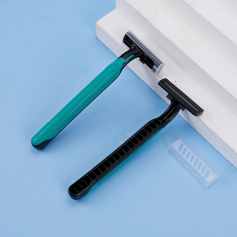 Hotel supplies disposable razor sets, travel portable manual razors, household razors Specification image