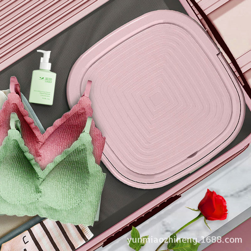 Factory direct folding washing machine factory portable washing underwear socks small household manufacturers wholesale Specification drawing