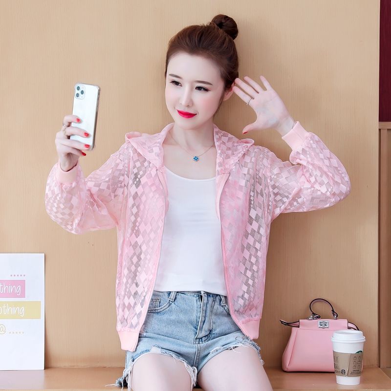 Outerwear women's 2021 summer sun-protective clothing, long-sleeved, New Year's style, thin and versatile sun-protective clothing, Korean fairy, super fairy-like and stylish Item Picture