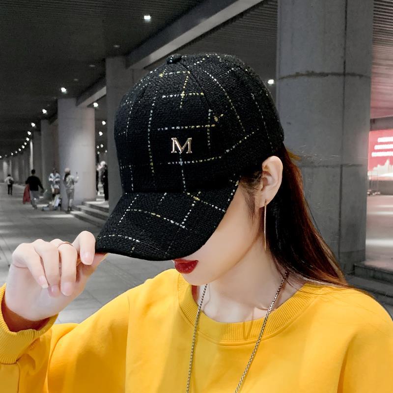 帽子女韩版潮牌棒球帽款小香风秋冬天时尚休闲ins鸭舌帽