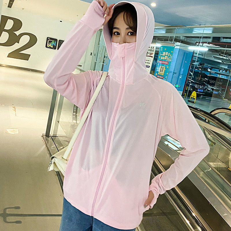Color-changing butterfly Sun protection clothing 2021 New style Summer women's outdoor light and thin hooded UV protection long-sleeved jacket sun protection shirt Specification image