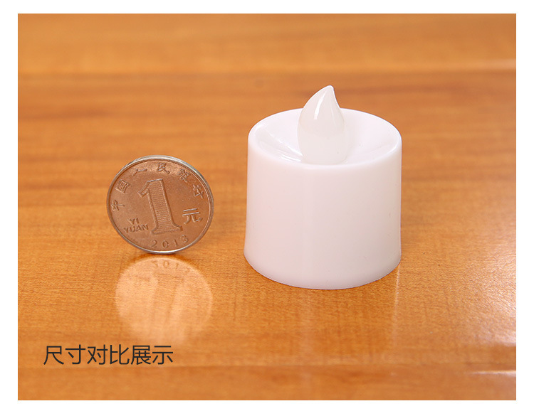LED蜡烛灯实物图