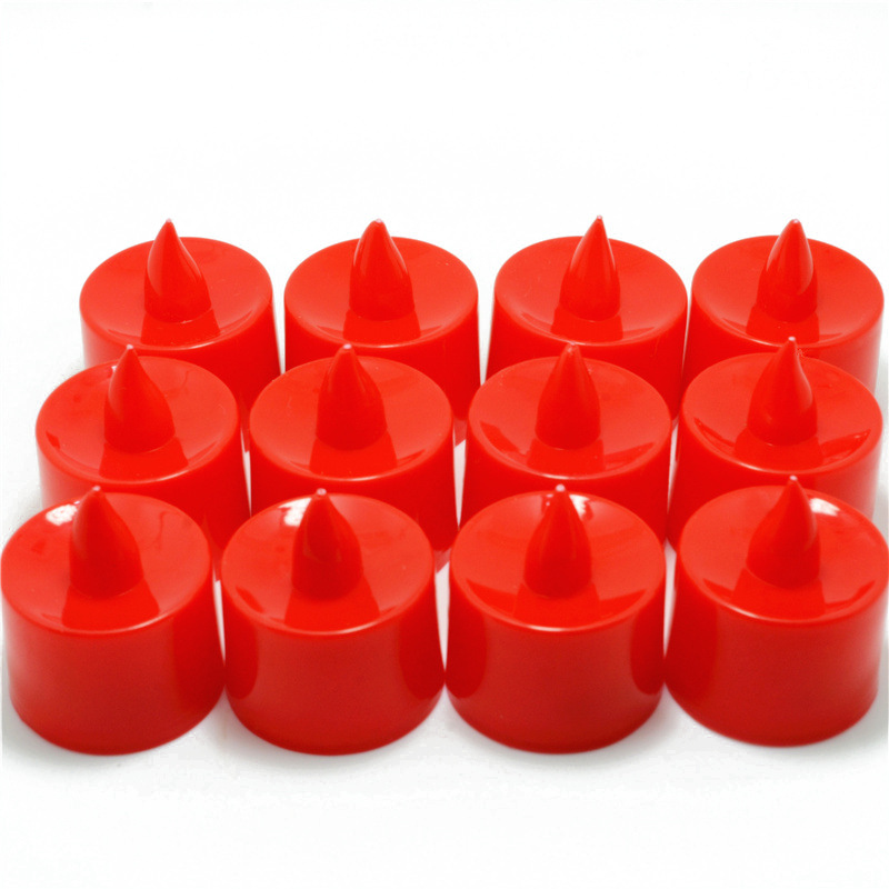 Electronic candles, wedding, birthday, confession candles, atmosphere decoration props, led simulation electronic candle lamps Specification image