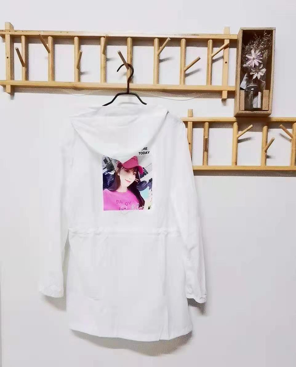 Large-sized sun-protective clothing, mid-length women's 2021 summer new style, versatile Korean-style long-sleeved design top, light jacket trendy Item Picture