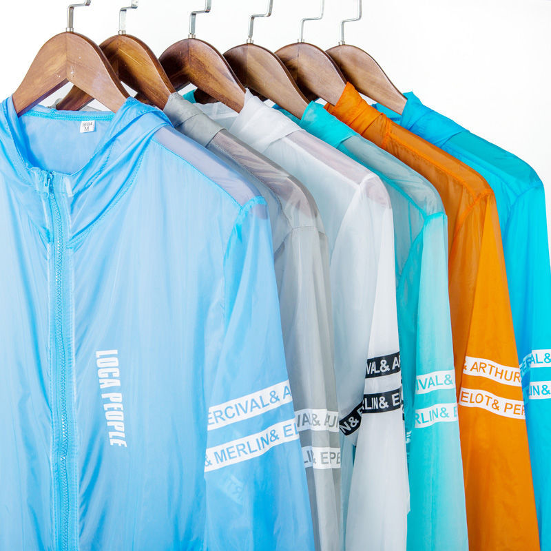 Summer protective 嗮 clothing, quick-drying sports skin clothing, women's outerwear, breathable and waterproof outdoor sun-protective clothing, skin windbreaker, men