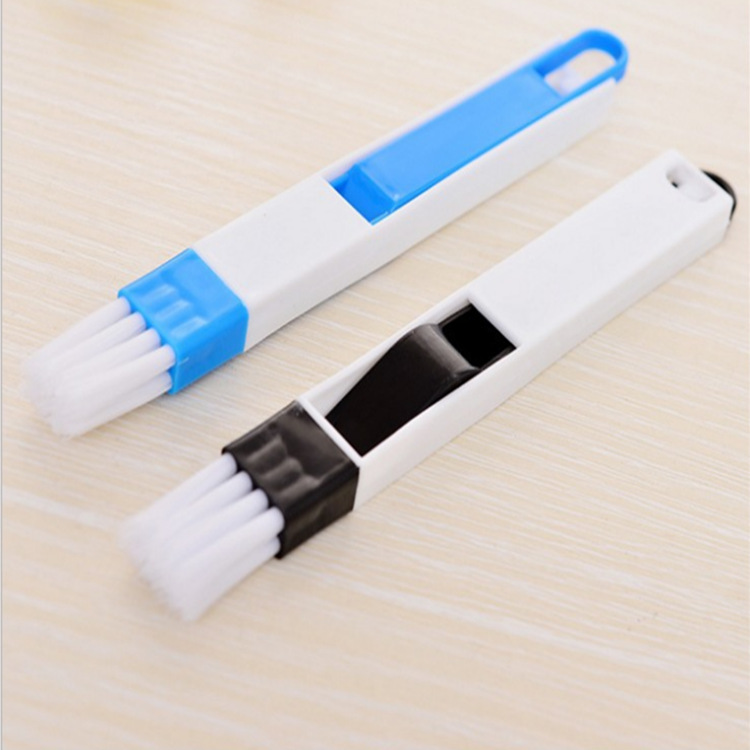 Window groove cleaning brush, screen cleaning tool, small window groove brush with dustpan for cleaning, window and door gap brush