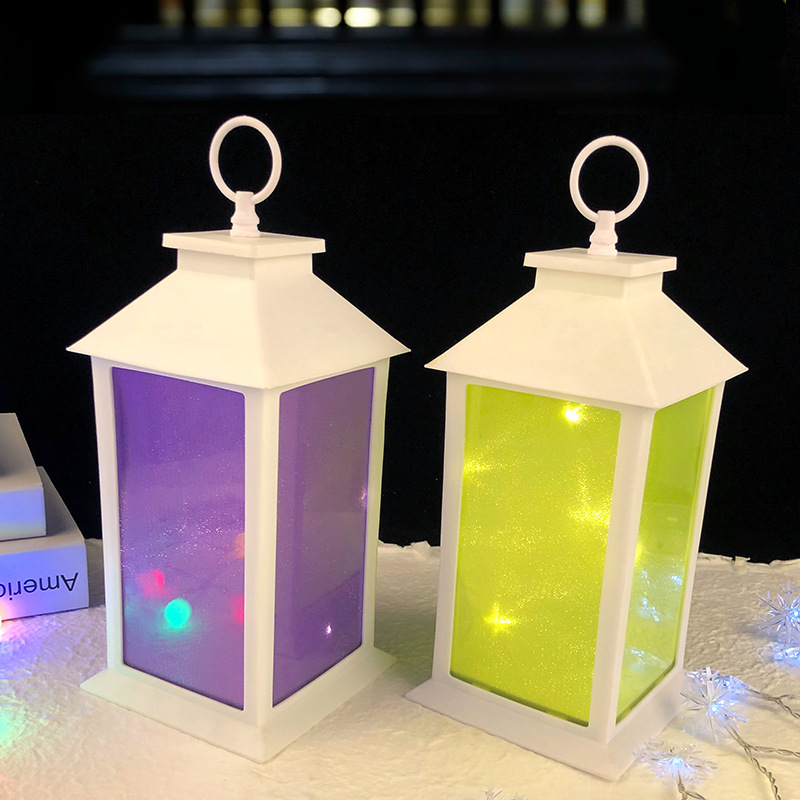 Wholesale of new LED light strings, lanterns, hanging ornaments, courtyard indoor lanterns, decorative handicrafts, 3D sheet wind lamps Application Scenario
