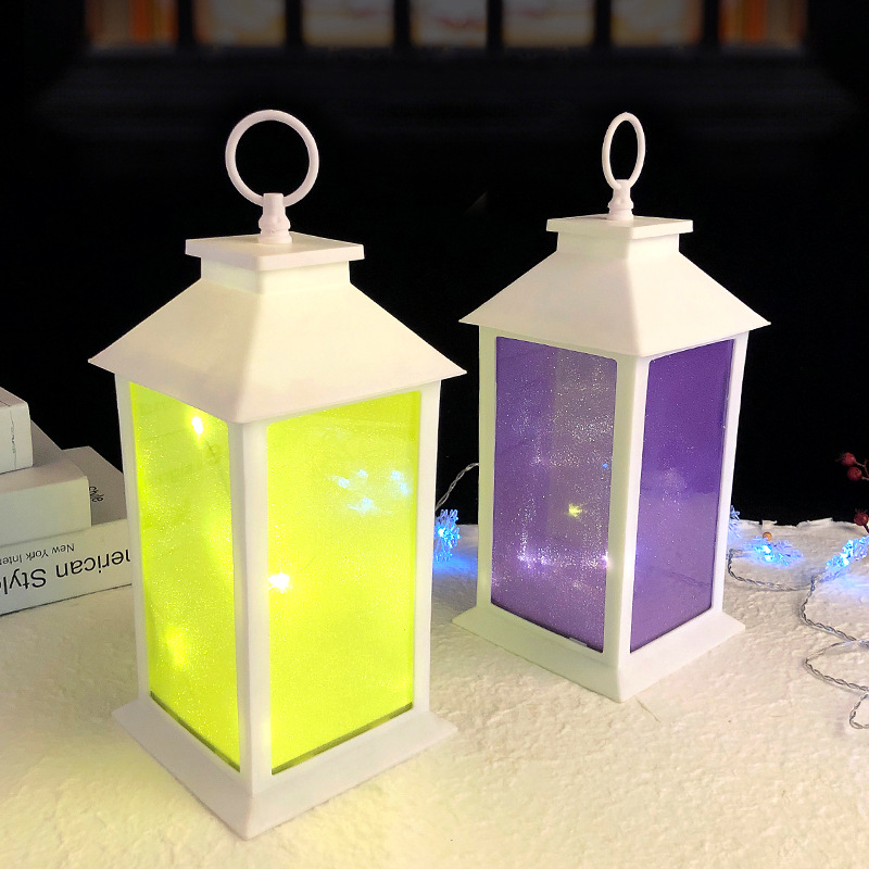 Wholesale of new LED light strings, lanterns, hanging ornaments, courtyard indoor lanterns, decorative handicrafts, 3D sheet wind lamps