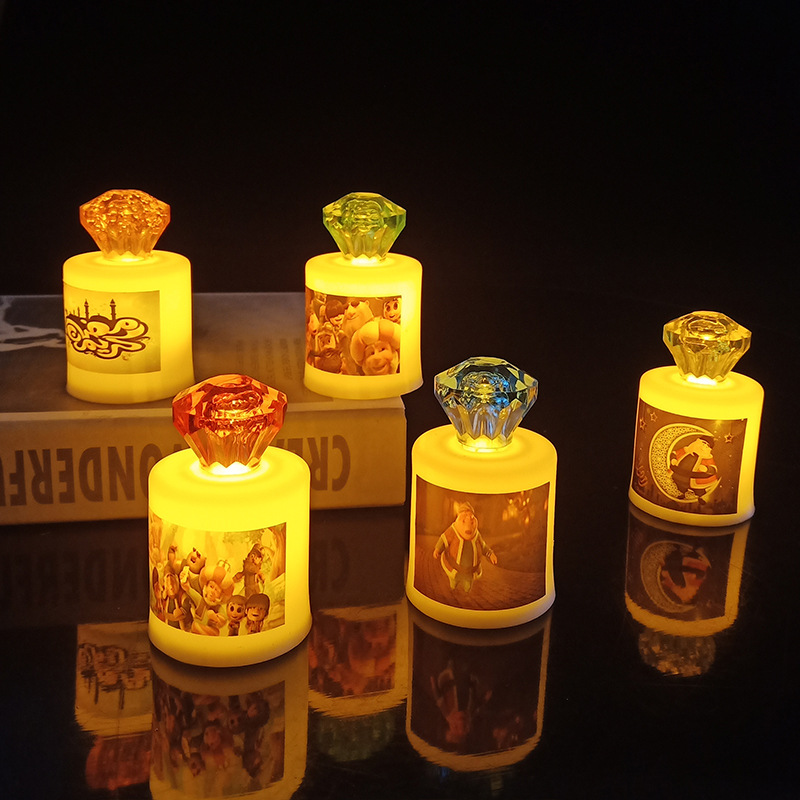 Proposal electronic candles, led candle lights, wedding and wedding celebration love candles, decoration props, plastic led candles wholesale details Picture