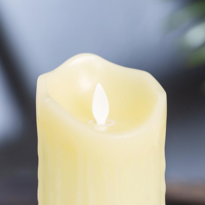 Tearful swinging electronic candle, remote control candle, simulated paraffin wax, wedding bar, leisure occasion candle lamp Application Scenario