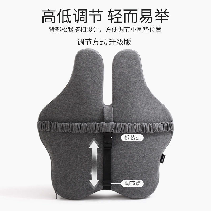 Wholesale and customized memory foam backrests for cars, backrests, lumbar support pillows, office cushions, chairs, seats and lumbar supports Application Scenario
