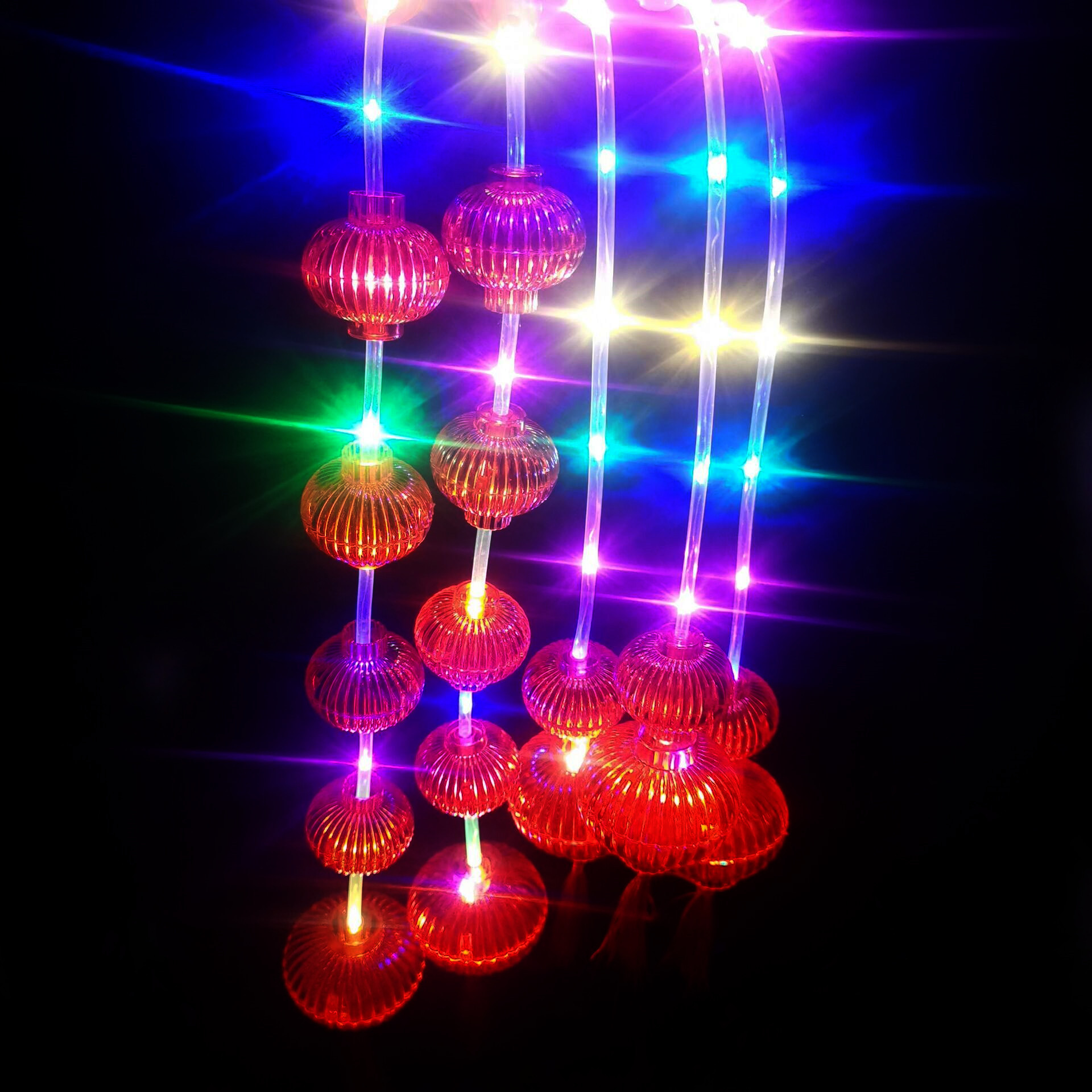 Wholesale of new luminous hand-held lanterns for children, glittering small lanterns, toys, Spring Festival event supply, ground promotion, and small gifts Application Scenario