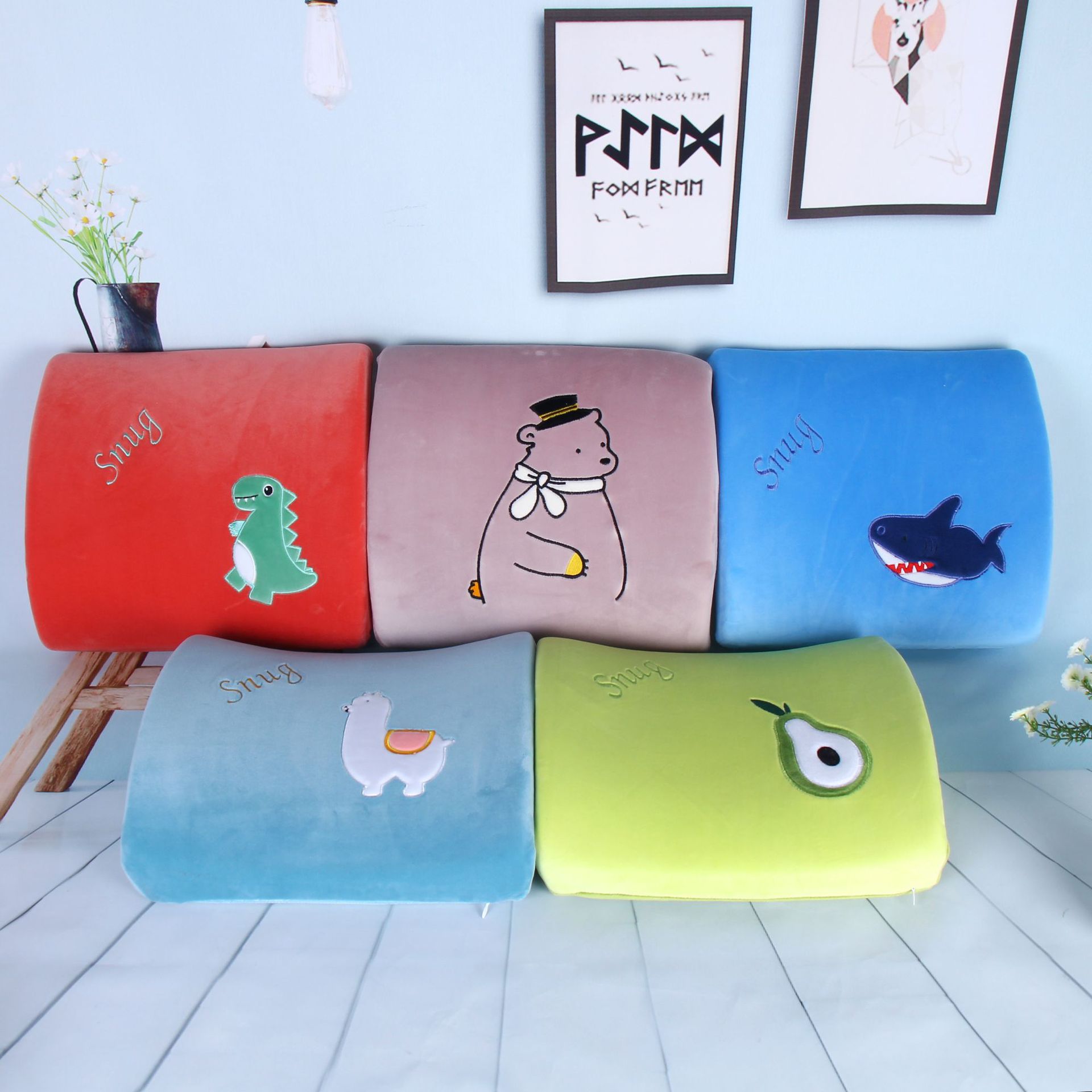 Seat cushion office waist support waist car waist support cushion waist pillow seat back cushion pillow back for a long time