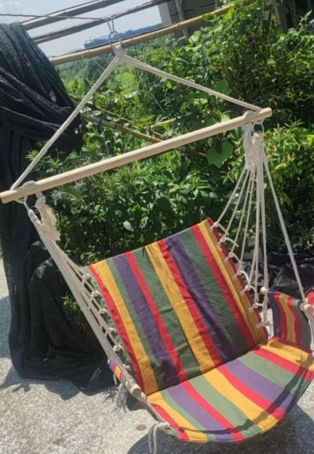 Single leisure lazy courtyard balcony hanging basket European terrace swing chair garden family hanging chair