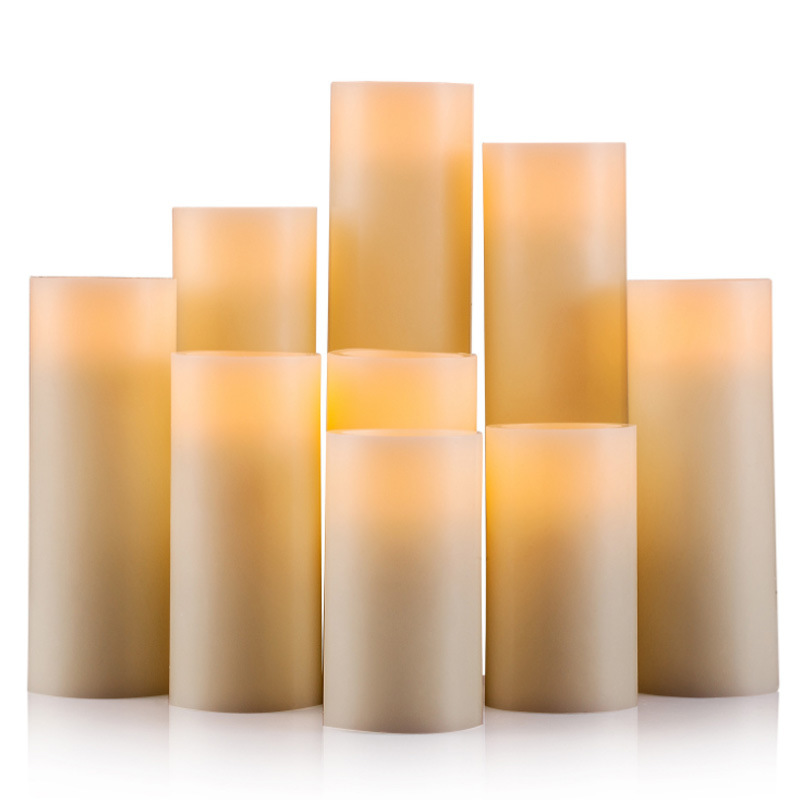 Paraffin LED electronic candles, battery candle lights, decorative candle lights, led candle lights, candlelight lights, night lights, tea candles Item Picture