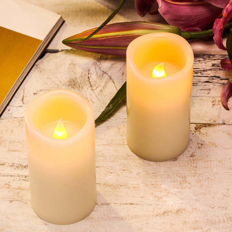 Paraffin LED electronic candles, battery candle lights, decorative candle lights, led candle lights, candlelight lights, night lights, tea candles details Picture