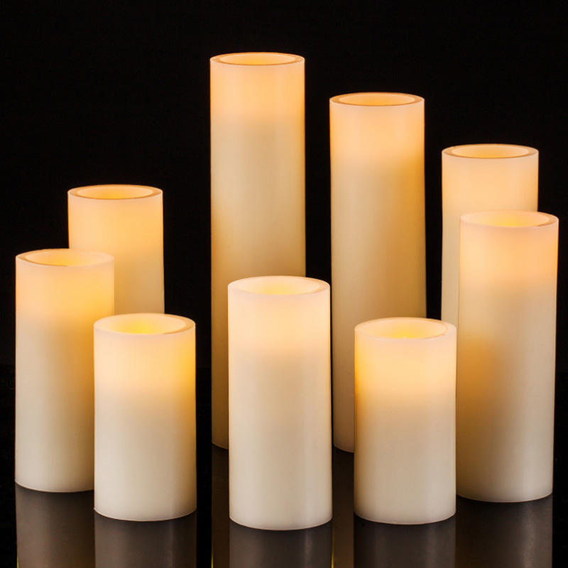 Paraffin LED electronic candles, battery candle lights, decorative candle lights, led candle lights, candlelight lights, night lights, tea candles Specification image