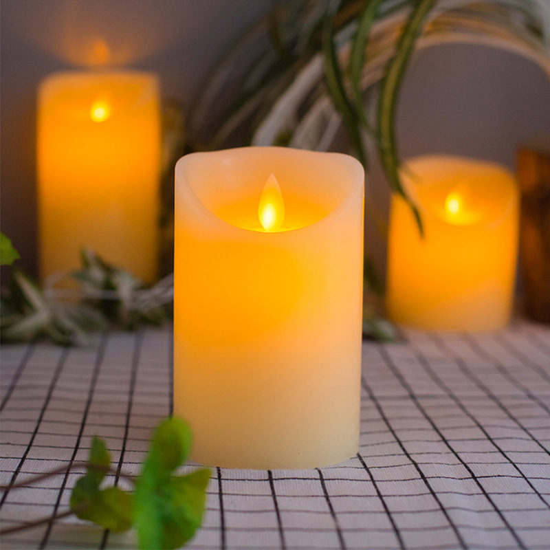 Cross-border led electronic candles for foreign trade, simulation candles, swinging candles, romantic scene arrangement props, electronic candles Application Scenario