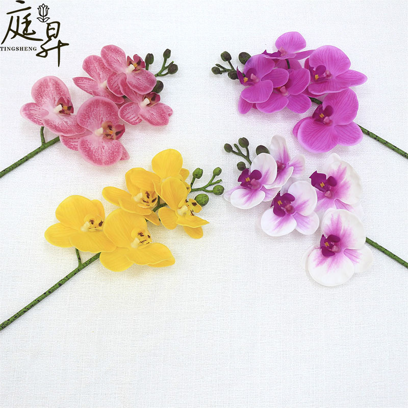 Artificial flowers, artificial lawns, artificial trees, artificial flowers, artificial lawns, artificial trees, artificial phalaenopsis, single 5-head, 7-head, 9-head, 3D phalaenopsis, PU artificial flowers wholesale, home and wedding artificial flowers Application Scenario