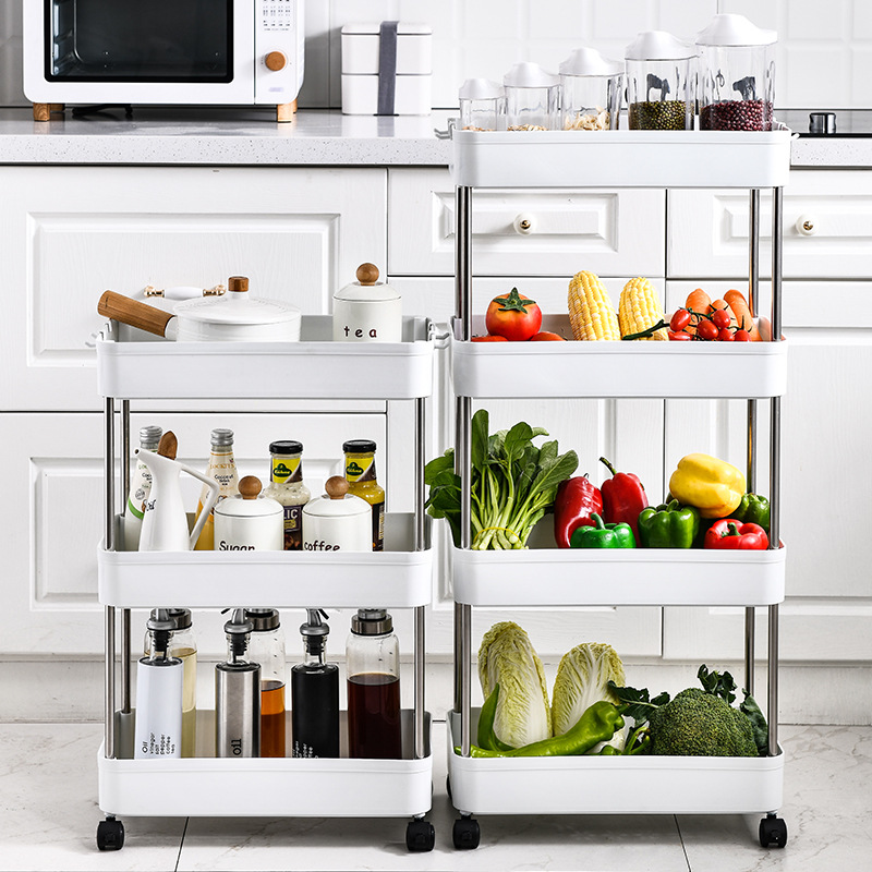 Wholesale of storage racks, slit storage racks, trolleys, kitchen, bedroom and bathroom mobile storage racks