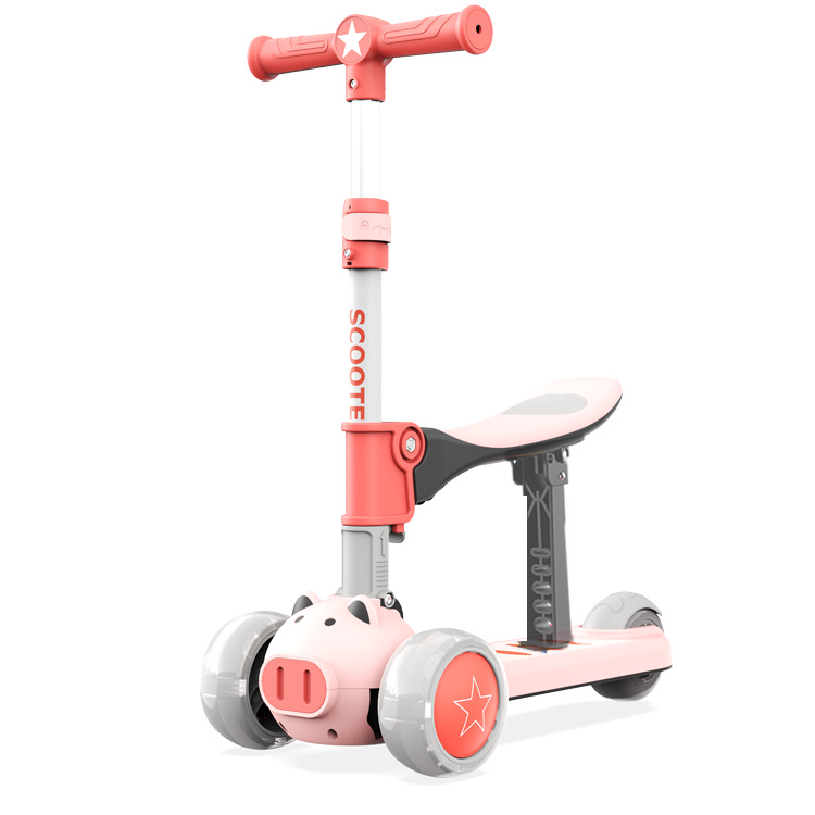 Factory direct sales of 2022 Xiaokugou new models of scooters, pedal scooters and three-in-one scooters wholesale hot sales Item Picture
