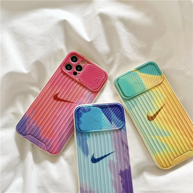 Applicable to Apple 12PRO sliding phone case, 11promax camouflage version, XS silicone case, 8PLUS/ 7th generation Fine Hole h full figure
