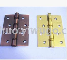 Hardware stainless steel hinges, flat hinges, bearing hinges, 4-inch 3.0 stainless steel Specification image