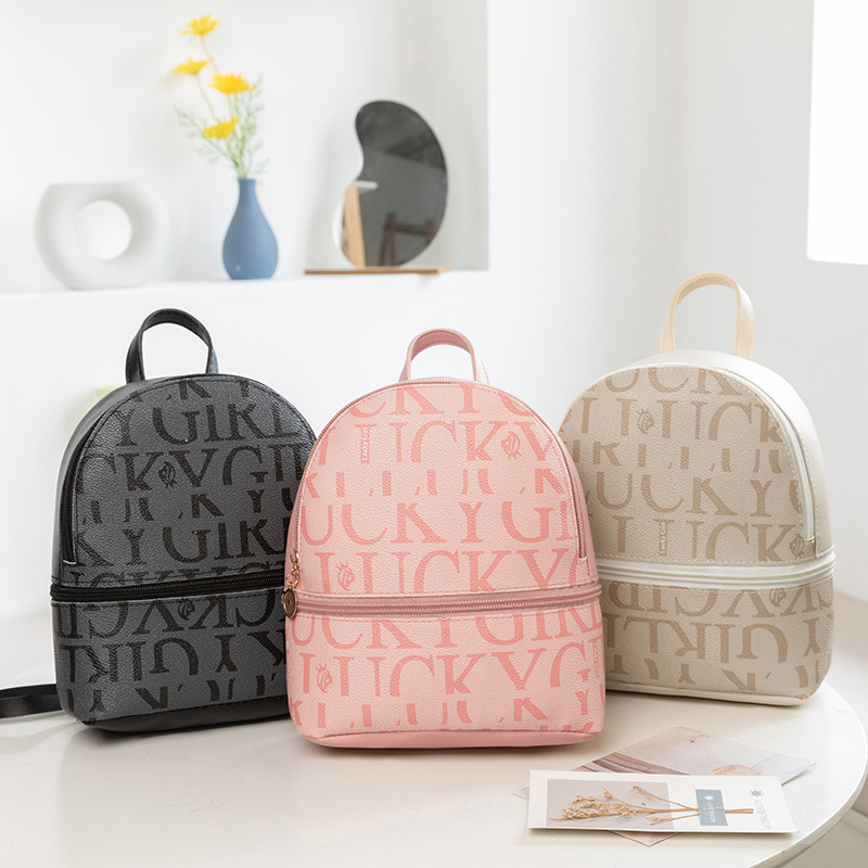 2020 new European and American fashion trend college style women students backpack backpack crossbody bag for women
