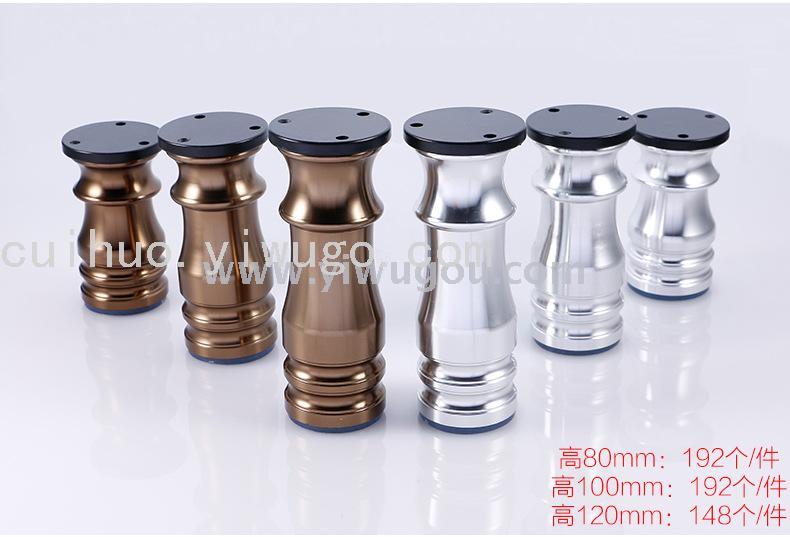 European-style aluminum alloy cabinet legs, adjustable bathroom cabinet, TV cabinet legs, sofa furniture support legs 128B Item Picture