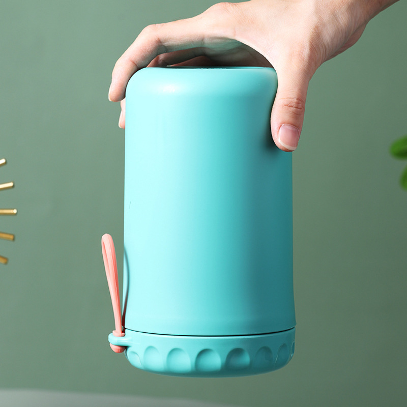 Stainless steel insulated soup cup, 750ml sealed leak-proof cup, stewing pot, office worker breakfast porridge cup, portable cup Application Scenario